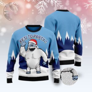 Bigfoot Party Ugly Christmas Sweater, Christmas Sweater,&hellip;