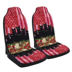 Black Cat Christmas Seat Cover Cars, Christmas&hellip;