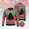 Black Cat Mirror Ugly Christmas Sweater, Christmas Cat Ugly Sweater, Ugly Cat Xmas Sweater