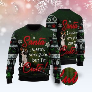 Boston Terrier I’M Cute Ugly Christmas Sweater,&hellip;