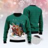 Bulldog Love Santa Moon Ugly Christmas Sweater, Dog Ugly Christmas Sweater, Ugly Dog Sweaters