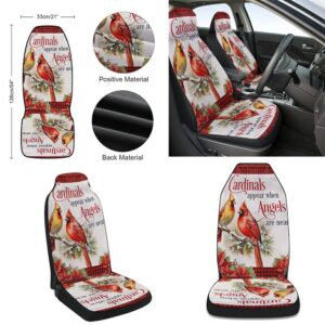 Cardinal Cardinals Appear When Angels Are Near Christmas Cardinals Seat Cover Cars Christmas Car Seat Cover Car Seat Cover 2 deymgw.jpg