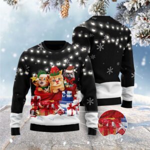 Cat Gifts Noel Ugly Christmas Sweater, Christmas&hellip;