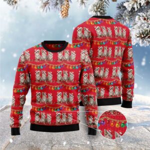 Cat Themed Kitten Ugly Christmas Sweater, Christmas&hellip;
