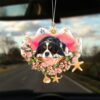 Cavalier King Charles Spaniel Red Heart Balloon Ornament, Christmas Ornament, Dog Ornament, Xmas Dog Ornaments