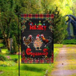 Chicken Christmas Flag, Welcome Chicken FlagXmas, Garden&hellip;