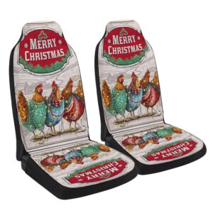 Chicken Christmas Three Hens With Light Vintage&hellip;