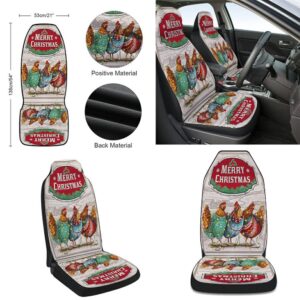 Chicken Christmas Three Hens With Light Vintage Seat Cover Cars Christmas Car Seat Cover Car Seat Cover 2 d5andf.jpg
