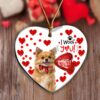 Chihuahua3 A Lot Of Loving Master Ornament, Christmas Ornament, Dog Ornament, Xmas Dog Ornaments
