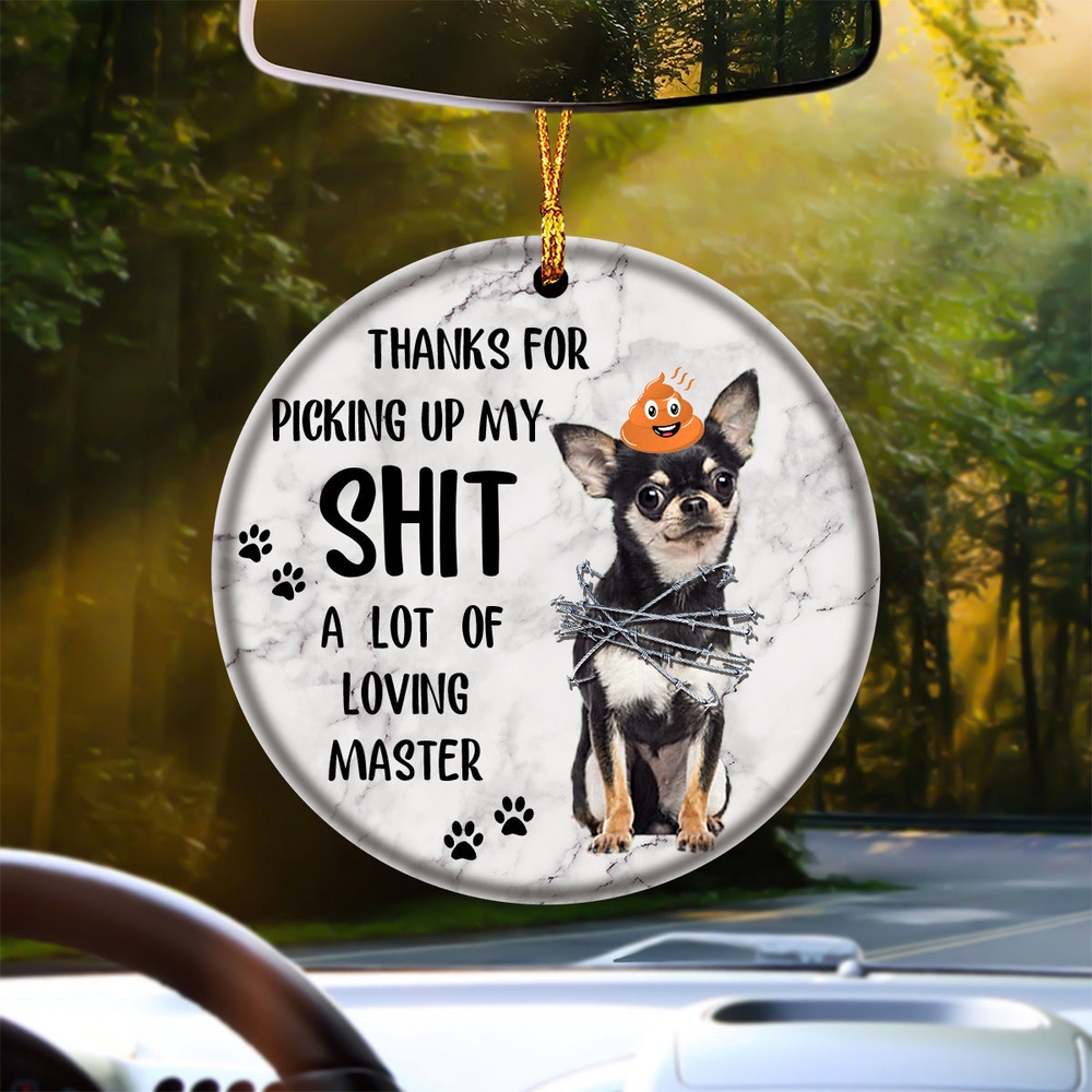 Chihuahua A Lot Of Loving Master Ornament, Christmas Ornament, Dog Ornament, Xmas Dog Ornaments