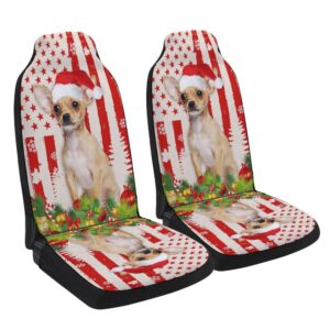 Chihuahua Christmas Seat Cover Cars, Christmas Car&hellip;