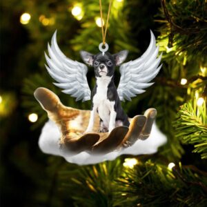 Chihuahua On The Hands Of Jesus Ornament,&hellip;
