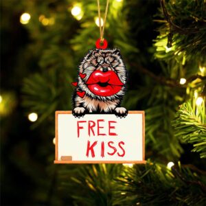 Chou-Chou Free Kiss Christmas Ornament, Christmas Ornament,&hellip;