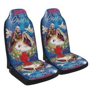 Christmas Begins With Christ4 Seat Cover Cars,&hellip;