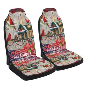 Christmas Blessings Seat Cover Cars, Christmas Car&hellip;