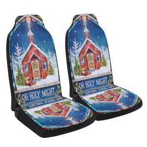 Christmas Church Oh Holy Night Seat Cover&hellip;