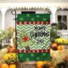 Christmas Garden FlagXmas, Garden Flags, Outdoor Xmas Flags, Christmas Flag Outdoor