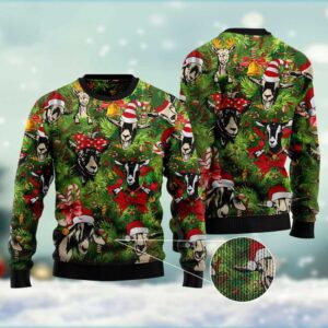 Christmas Goats Ugly Christmas Sweater, Christmas Sweater,&hellip;