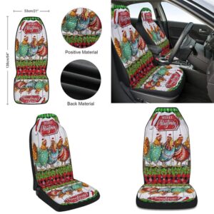 Christmas Hen Chickens Merry Christmas Seat Cover Cars Christmas Car Seat Cover Car Seat Cover 2 t9dh1j.jpg
