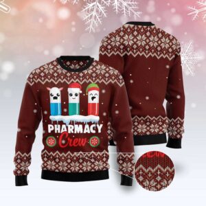 Christmas Pharmacy Crew Ugly Christmas Sweater, Christmas&hellip;