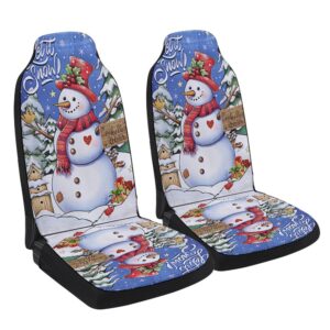 Christmas Snowman Seat Cover Cars, Christmas Car&hellip;