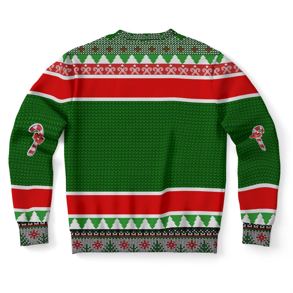 Christmas tree Santa Ugly Christmas Sweater, Christmas Sweater, Ugly Sweater, Funny Xmas Sweaters