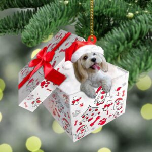 Cockapoo In Gift Box Christmas Ornament, Christmas&hellip;
