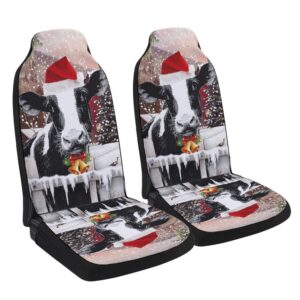 Cow Christmas Seat Cover Cars, Christmas Car&hellip;