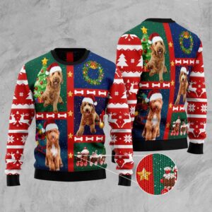 Cute Goldendoodle Ugly Christmas Sweater, Christmas Sweater,&hellip;