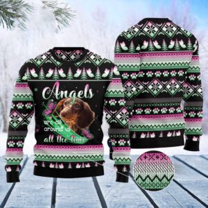 Dachshund Angel Ugly Christmas Sweater, Christmas Sweater,&hellip;