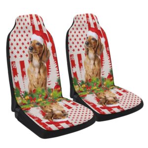 Dachshund Christmas Seat Cover Cars, Christmas Car&hellip;