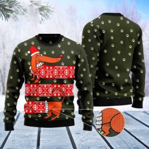 Dachshund Funny Christmas Ugly Christmas Sweater, Christmas&hellip;