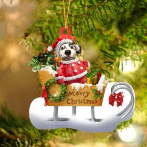Dalmatian Merry Christmas Ornament, Christmas Ornament, Dog&hellip;