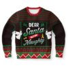 Dark Krampus Hexmas Ugly Christmas Sweater, Christmas Sweater, Ugly Sweater, Funny Xmas Sweaters