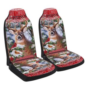 Deer Christmas Seat Cover Cars, Christmas Car&hellip;