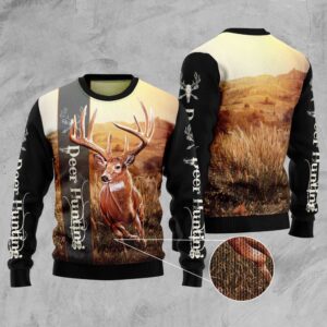 Deer Hunting Ugly Christmas Sweater, Christmas Sweater,&hellip;