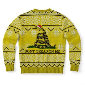 Dont Tread On Me Ugly Christmas Sweater,&hellip;