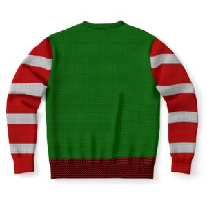 Elf Costume Print Ugly Christmas Sweater, Christmas&hellip;