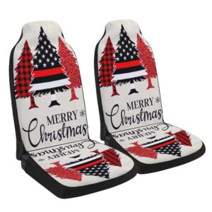 Firefighter Merry Christmas Seat Cover Cars, Christmas&hellip;