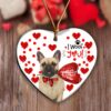 French Bulldog A Lot Of Loving Master Ornament, Christmas Ornament, Dog Ornament, Xmas Dog Ornaments