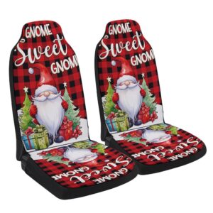 Gnome Sweet Gnome Christmas Seat Cover Cars,&hellip;