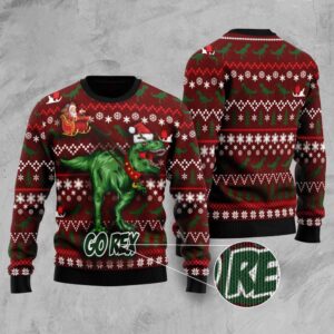 Go Rex Ugly Christmas Sweater, Christmas Sweater,&hellip;