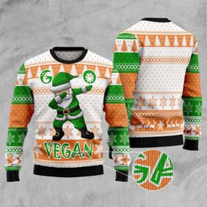 Go Vegan Ugly Christmas Sweater, Christmas Sweater,&hellip;