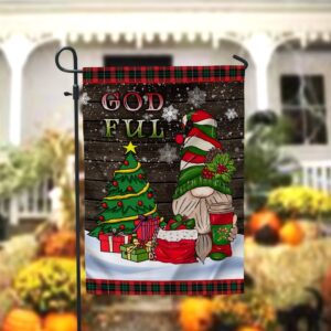 God Ful Christmas Garden FlagXmas, Garden Flags,&hellip;