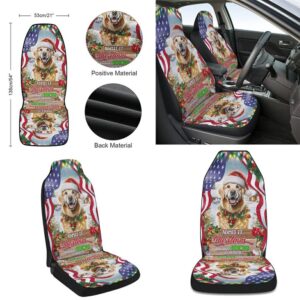 Golden Retriever Christmas Admit It Christmas Would Be Boring Without Me Seat Cover Cars Christmas Car Seat Cover Car Seat Cover 2 xsfpzo.jpg