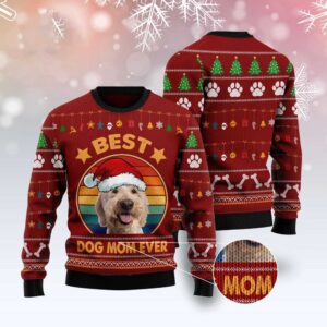 Goldendoodle Best Dog Mom Ever Ugly Christmas&hellip;