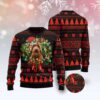 Goldendoodle Tie Dye Ugly Christmas Sweater, Christmas Sweater, Ugly Sweater, Funny Xmas Sweaters