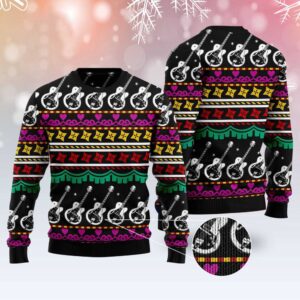 Guitar Christmas Ugly Christmas Sweater, Christmas Sweater,&hellip;