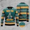 Guitar Old Vintage Ugly Christmas Sweater, Christmas Sweater, Ugly Sweater, Funny Xmas Sweaters