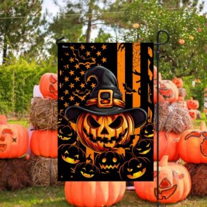 Halloween Pumpkin American Flag, Halloween Flag, Halloween&hellip;